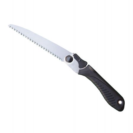 Folding open position pruning hand saw